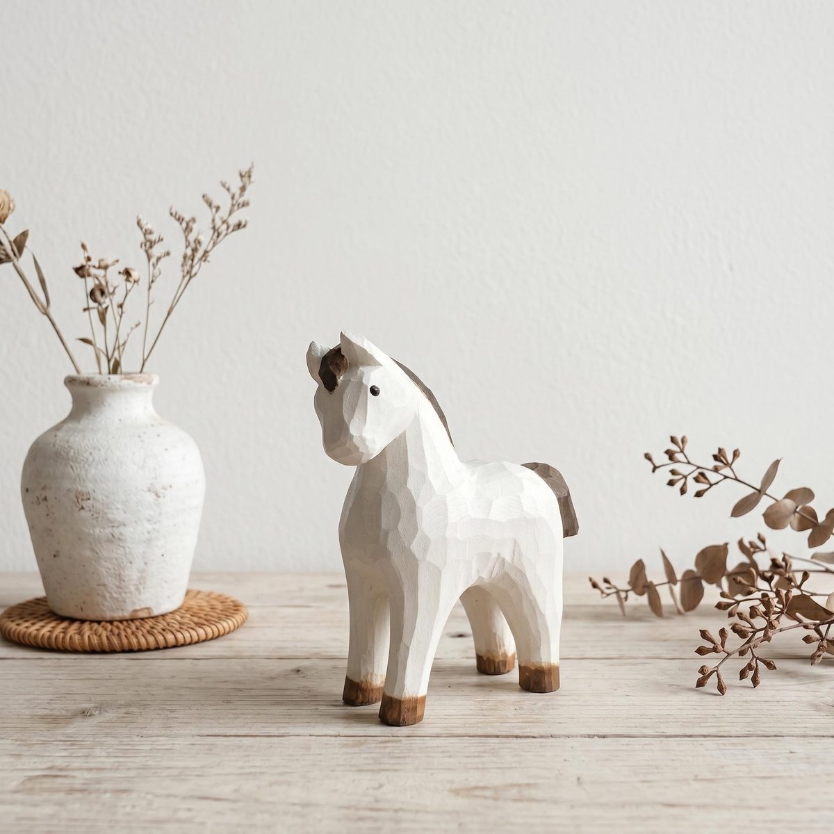 White Horse, Head Up with engraved base